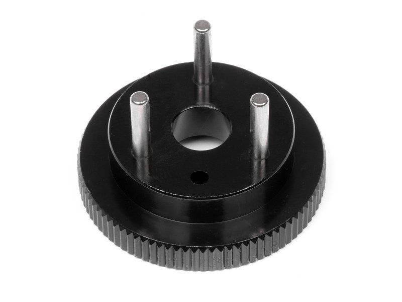 Flywheel, (3Pins), Hard Black, Trophy 3.5/4.6