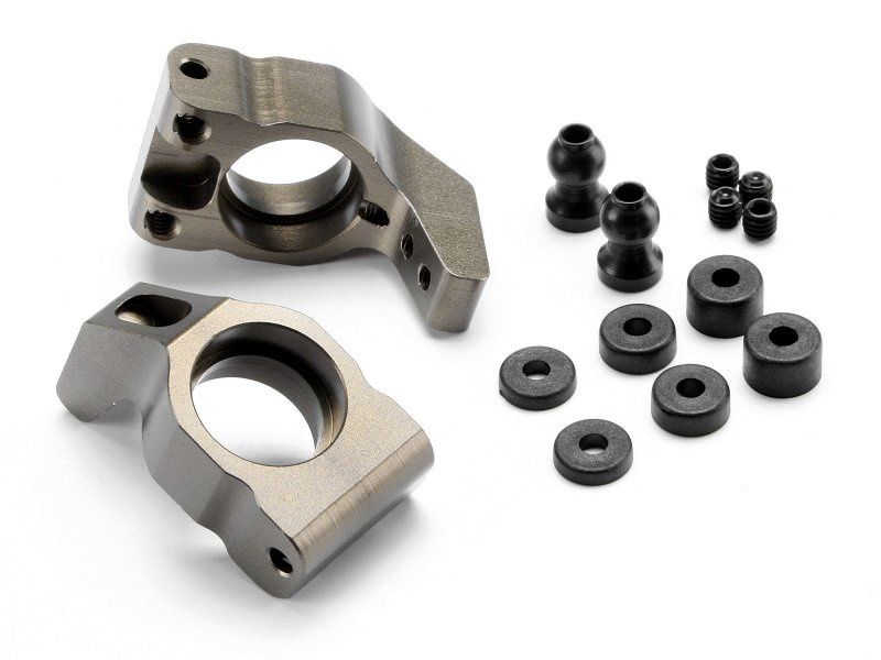 Aluminum Rear Hub Carrier Set (0 Degree), Vorza