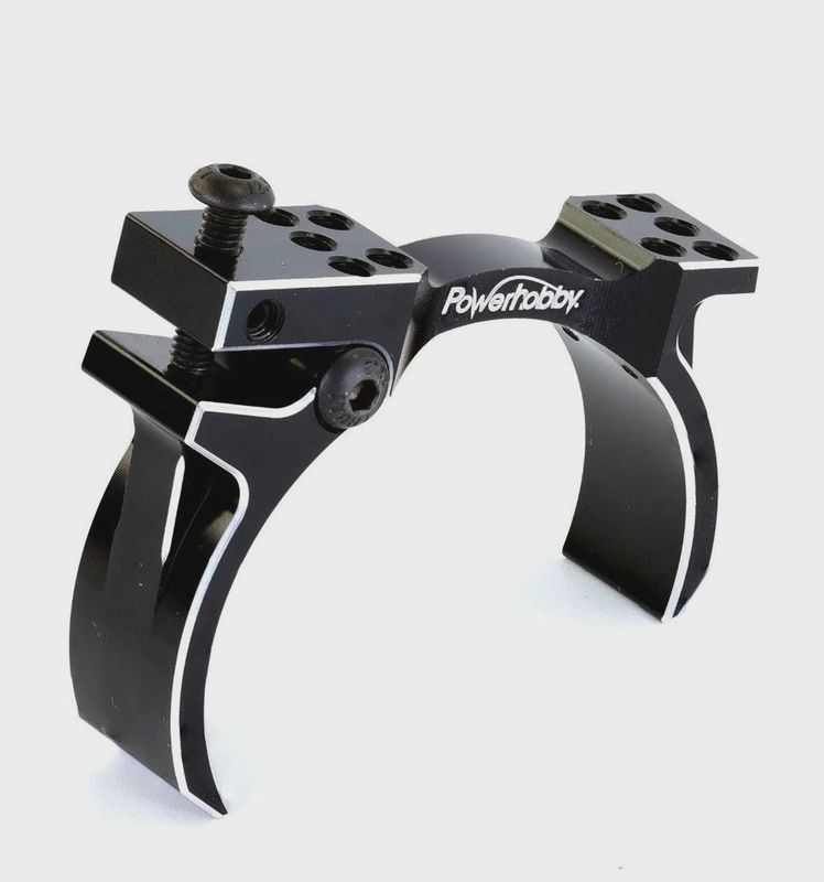 Powerhobby 1/8 Aluminum 47-49mm Dia. Motor Mount 30mm 40mm Fan