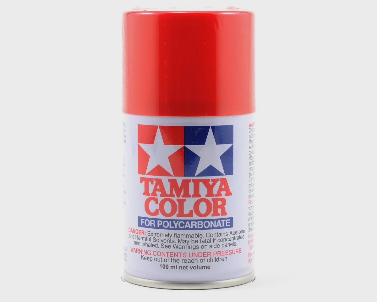 PS-34 Bright Red Spray Paint, 100ml Spray Can