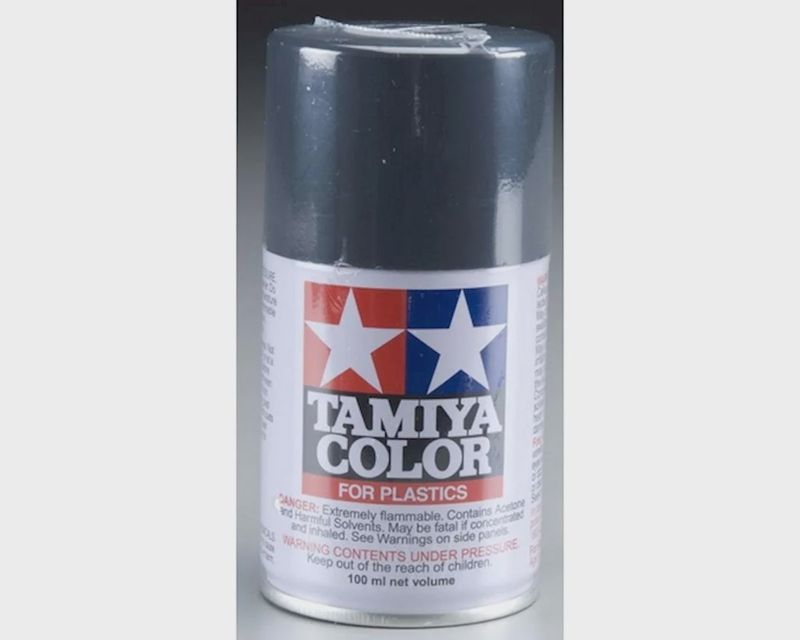 Lacquer Spray Paint, TS-48 Gun Grey - 100ml Spray Can