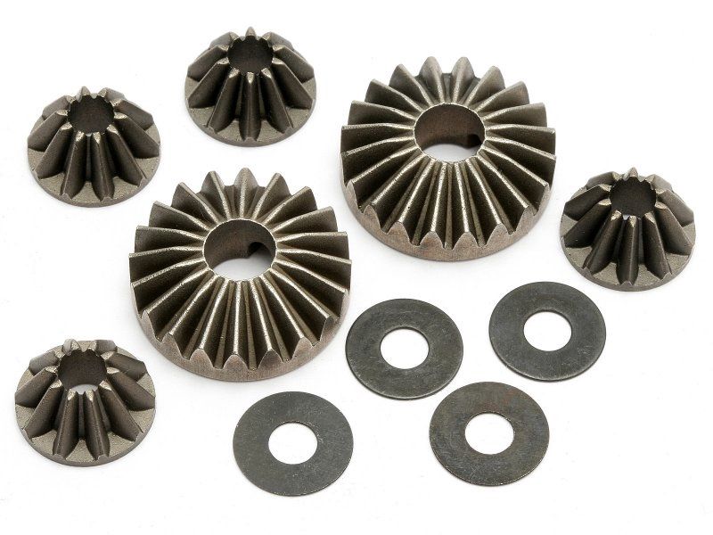 Hard Differential Gear Set, Trophy (Opt)