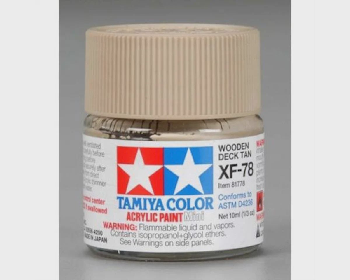 Acrylic Mini XF-78, Deck Tan Paint, 10ml Bottle