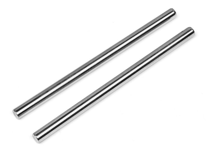 Suspension Shaft, 4X71mm, Silver, Front/Inner, Vorza Flux