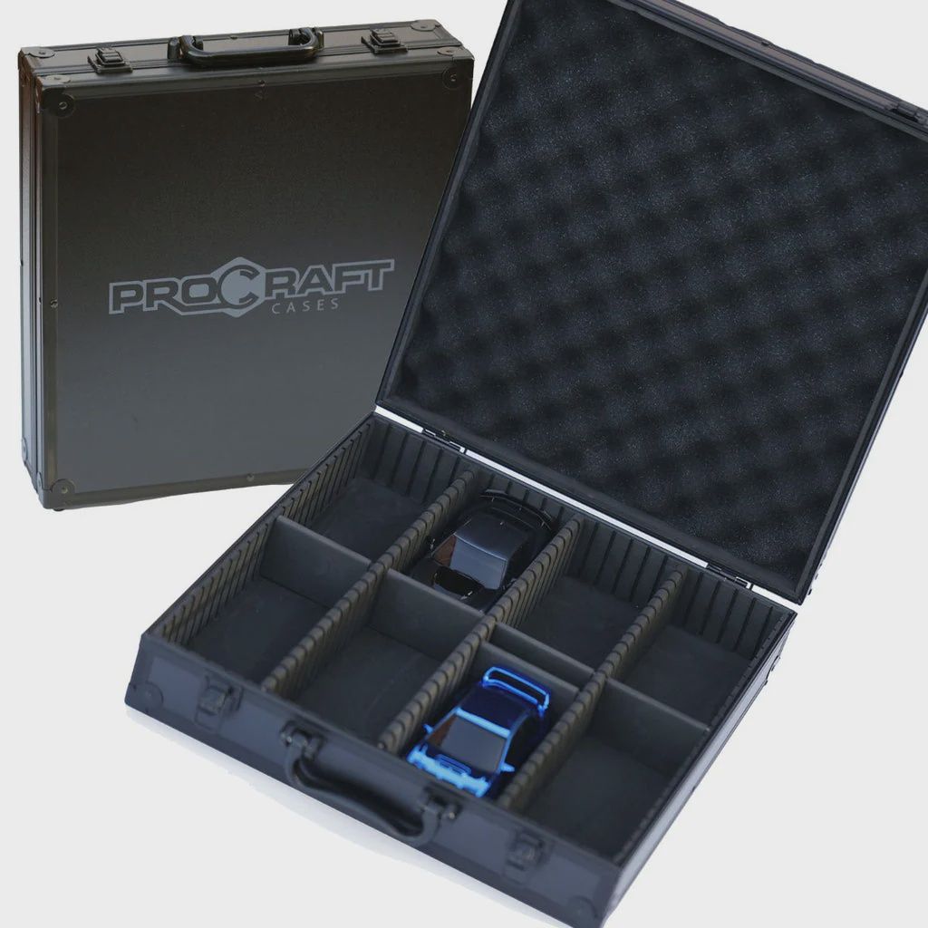 Zoom     Kyosho Mini-Z Cars Metal Carrying Case MiniZ Fits 8 Cars