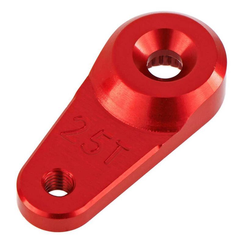1/1 In Stock Servo Horn Metal 25T Aluminum Red