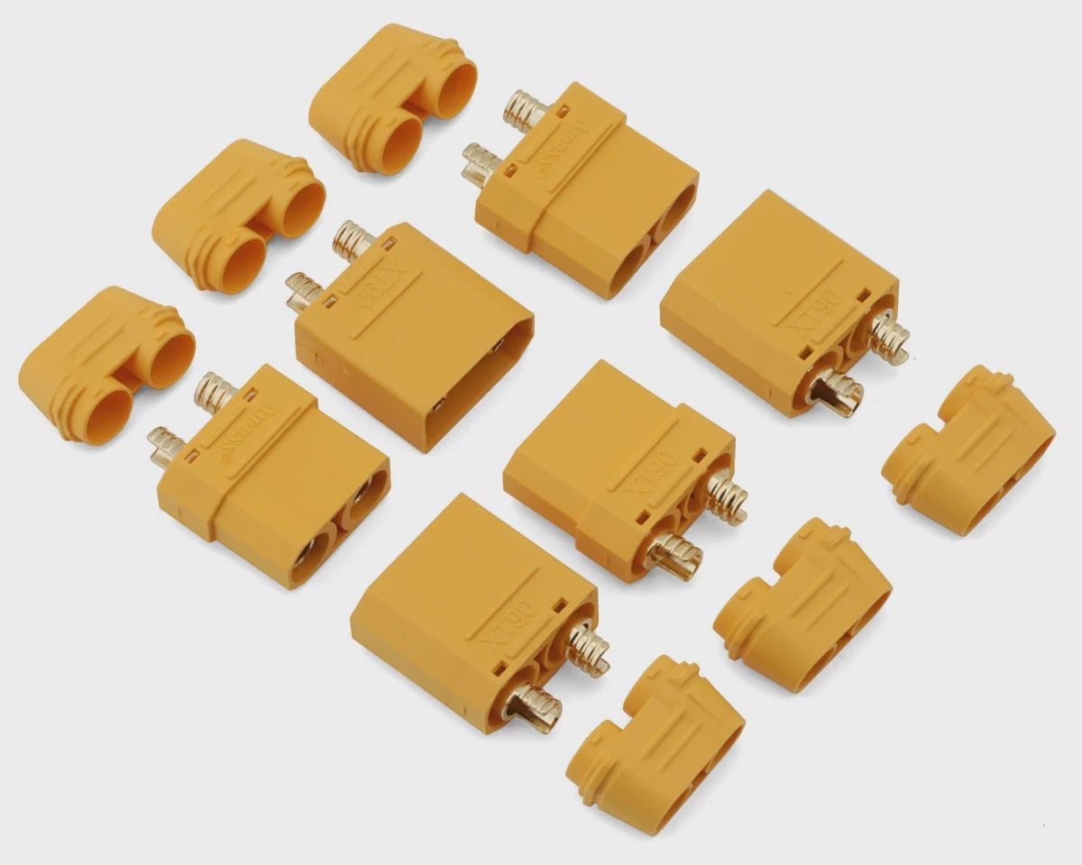 Samix XT90 Connectors (3 Male/3 Female)