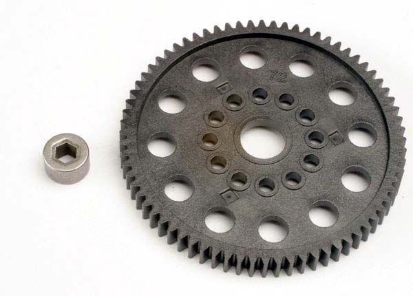 SPUR GEAR 72-T 32-P W/BUSHING