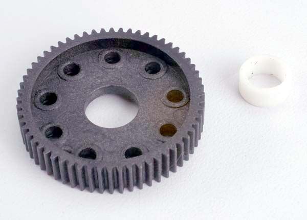 DIFF GEAR 60-TOOTH/BUSHING