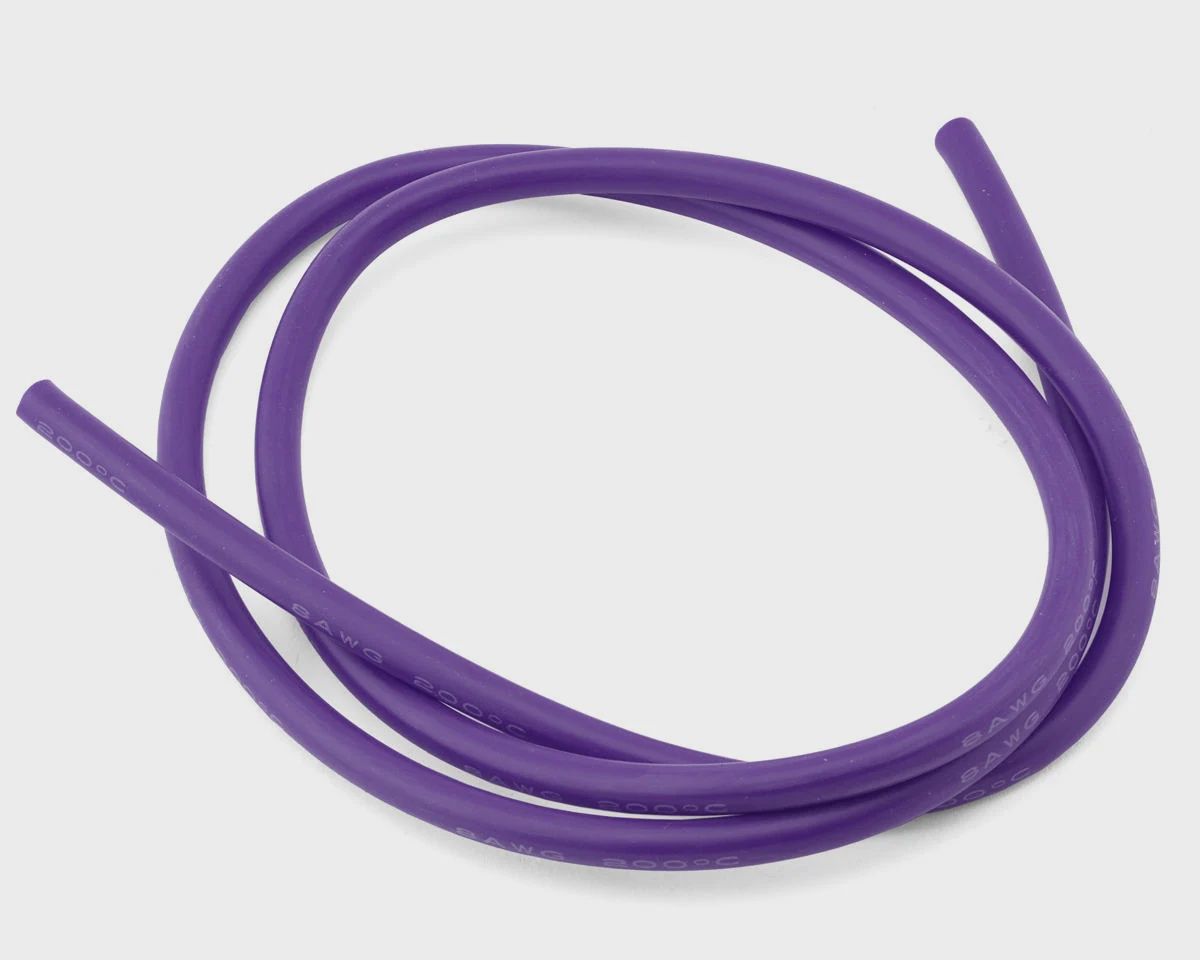 eXcelerate Silicone Wire (Purple) (1 Meter) (8AWG)