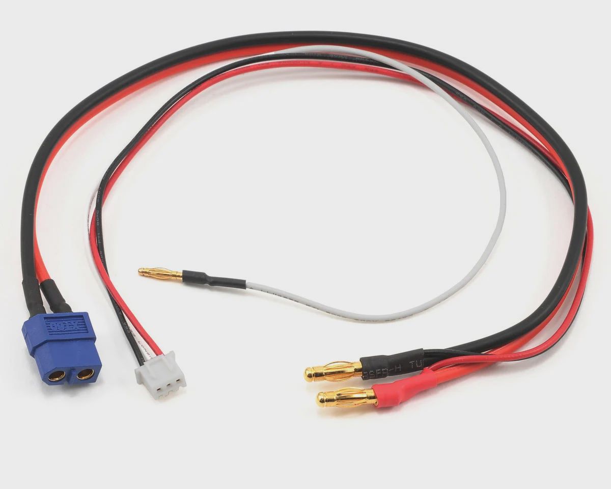 ProTek RC 2S Charge/Balance Adapter Cable (XT60 Plug to 4mm Bullet Connector)