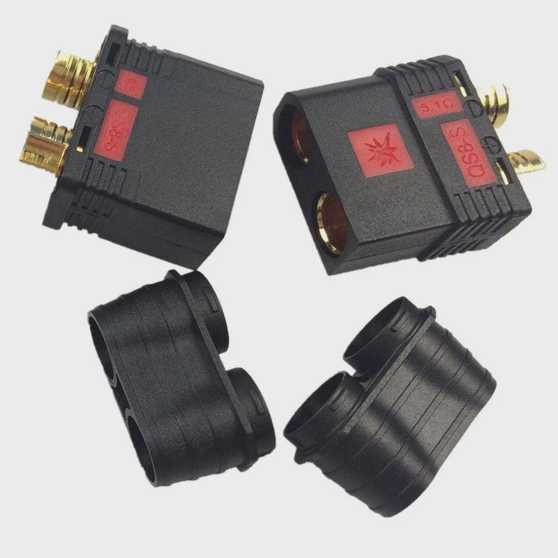Powerhobby QS8-S Male / Female Plug / Connector ( QS8.0mm-S) SET