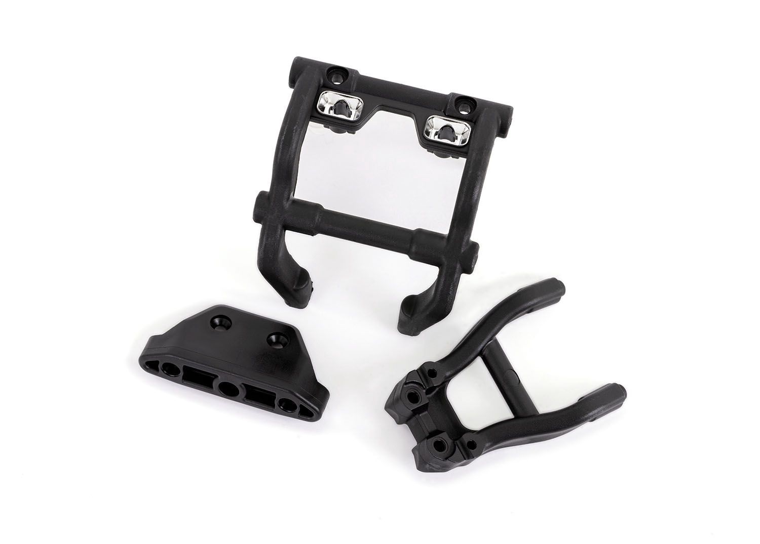 WHEELIE BAR MOUNT/SKIDPLTE BLK