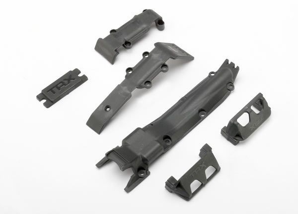 SKIDPLATE SET FRONT/REAR 1/16