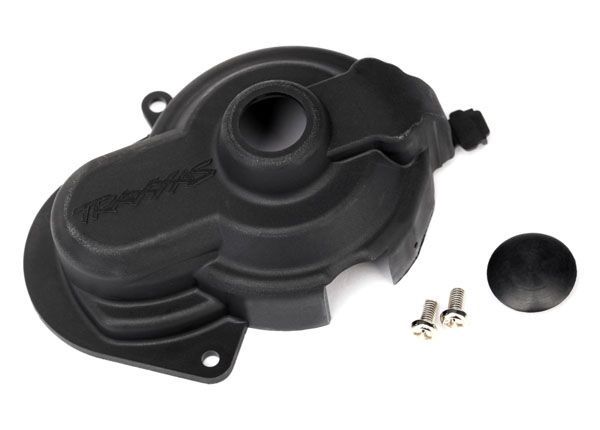 GEAR COVER/RUBBER PLUG RM (2)