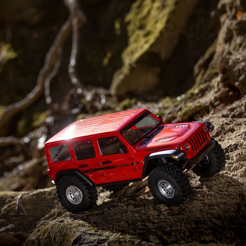 1/10 SCX10 III Jeep JLU Wrangler 4X4 Rock Crawler with Portals RTR,