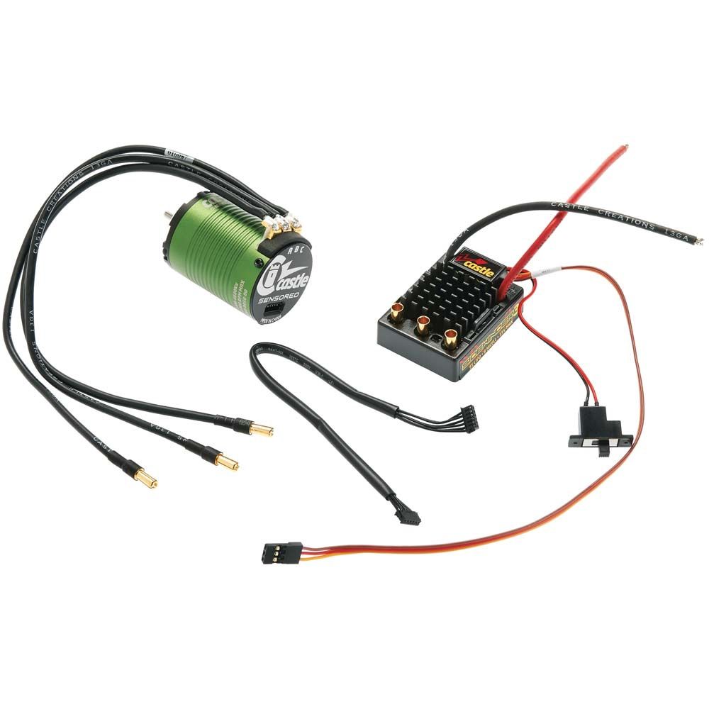 SV3 Sidewinder Waterproof 1:10 12V ESC &amp; 1406-7700kv Sensored Motor Combo