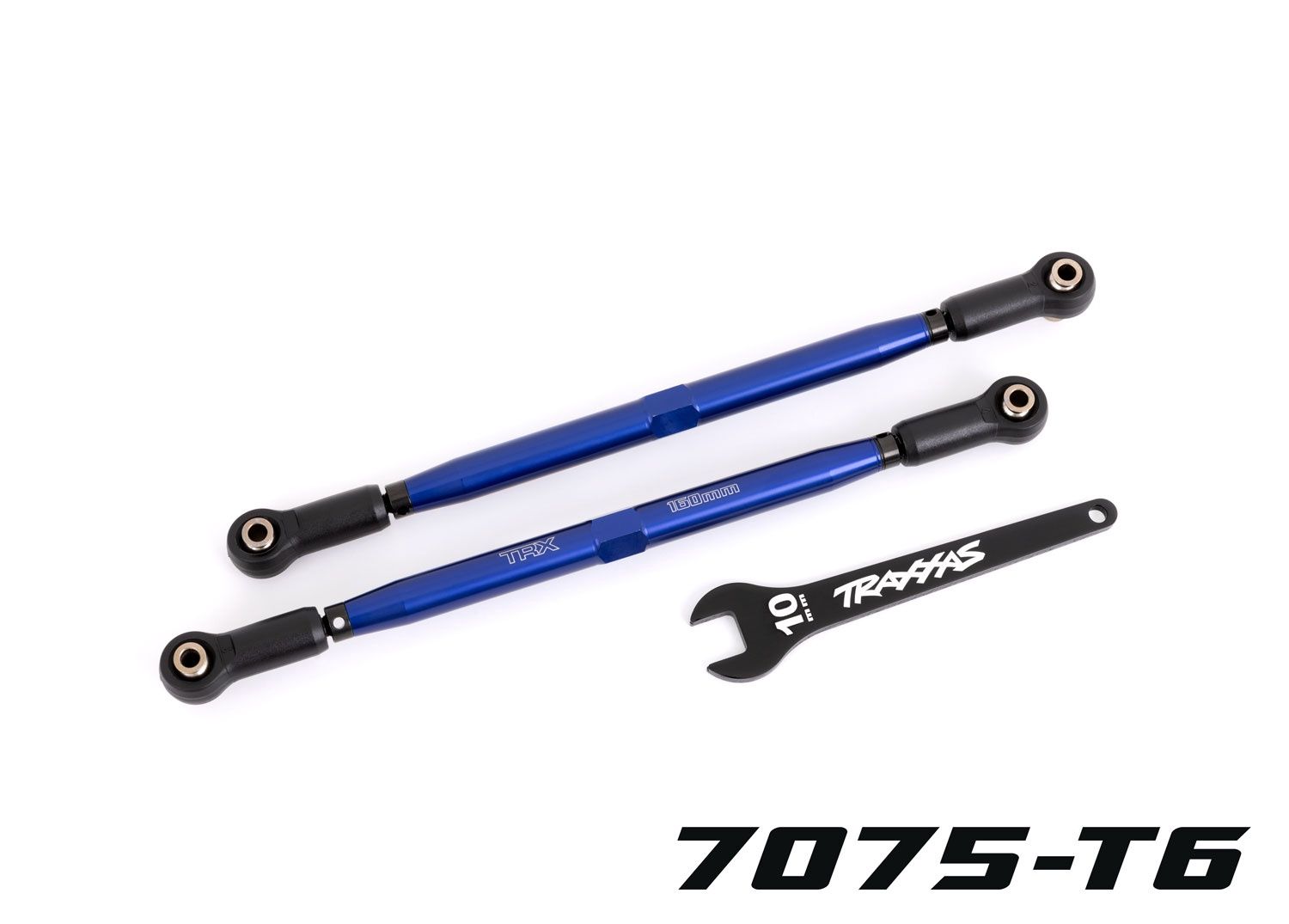 TOE LINKS FRONT BLUE ALUM