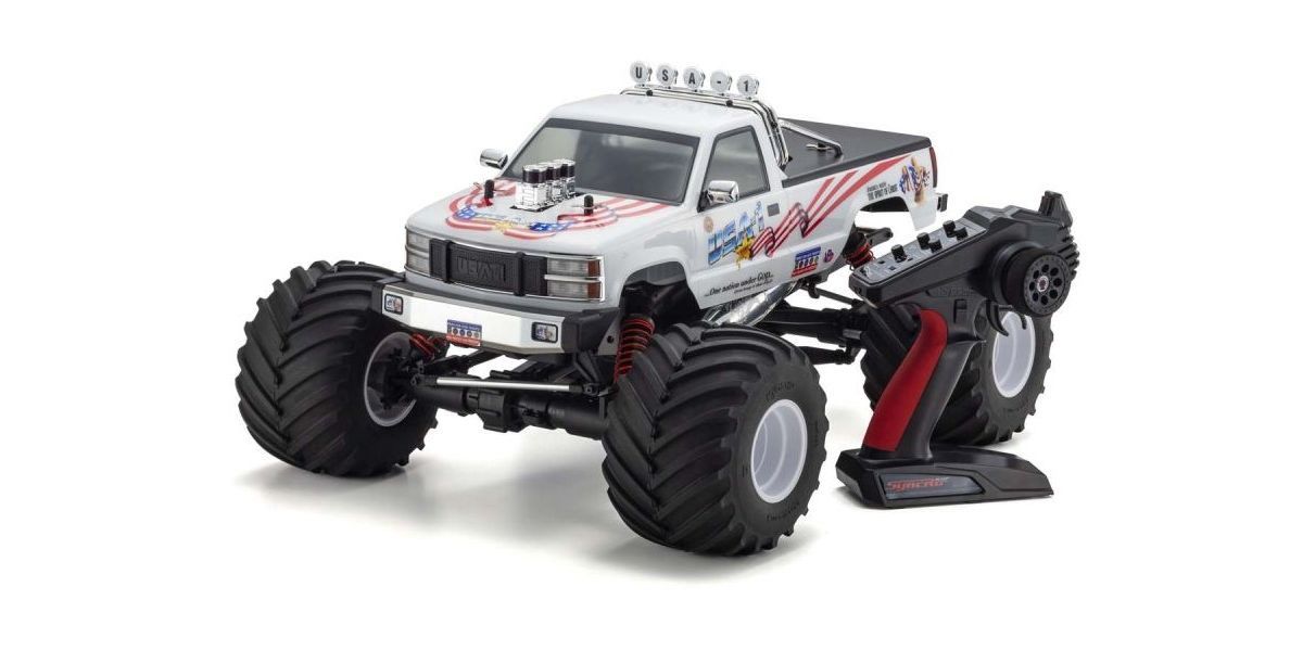 USA 1 Nitro 1/8 Scale Radio Controlled Monster Truck w/ .25 Engine