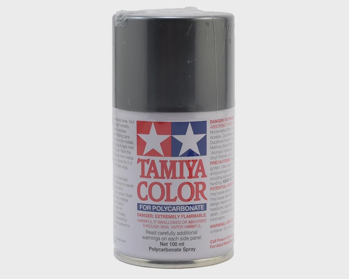 PS-63 Bright Gun Metal Spray Paint, 100ml Can