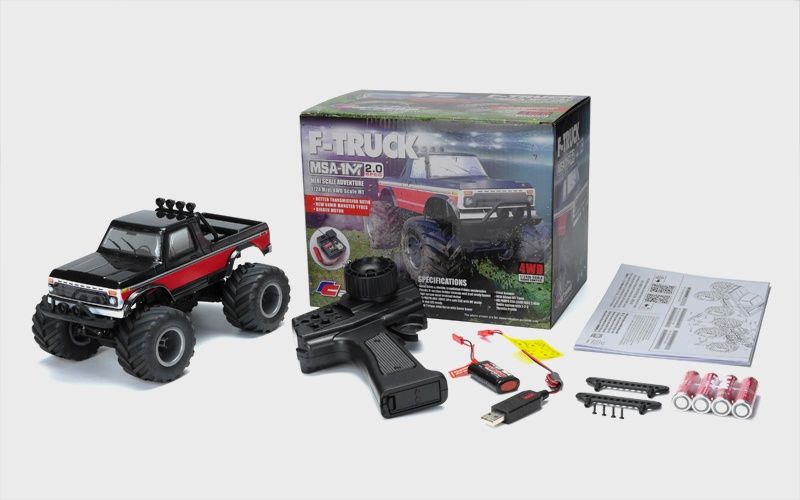 MSA-1MT 2.0 Spec F-Truck 4WD 1/24 RTR with Battery &amp; Charger