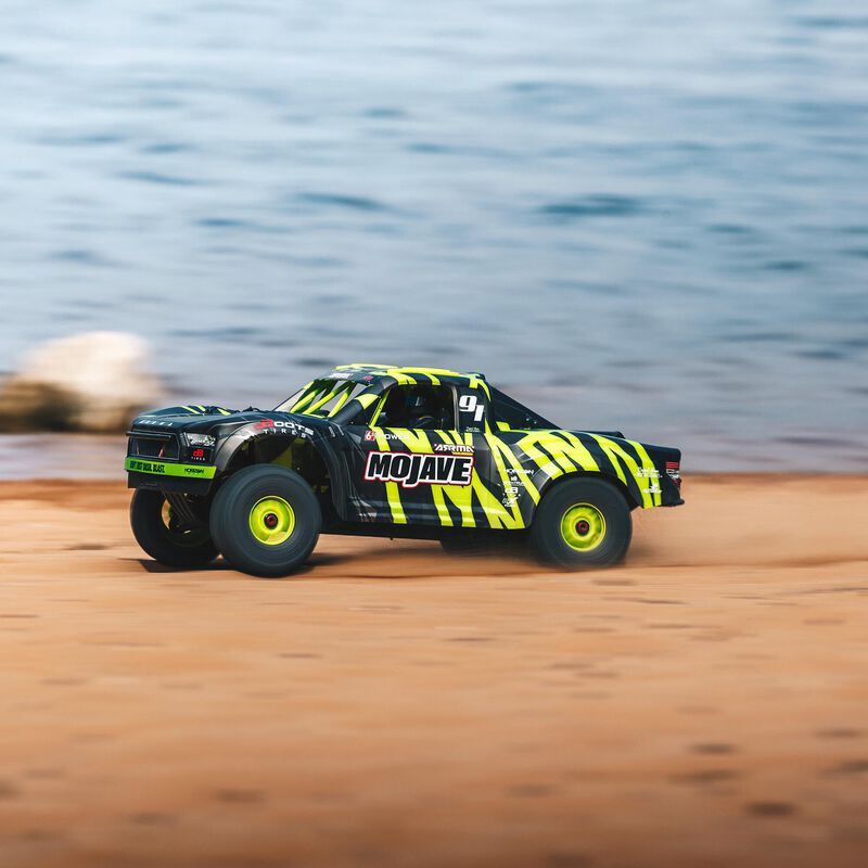 1/7 MOJAVE 6S V2 4X4 BLX Desert Truck with Spektrum Firma RTR, Green/Black