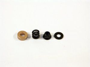 Black Spring w/ Washer, 4.9X8X7mm, 4.3X10X1.0mm Hex Hole, Savage X