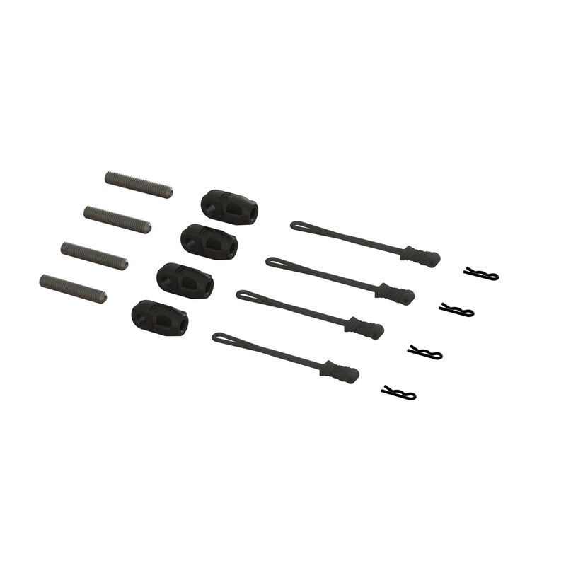 1/1 Sale | In Stock Brace Rod Ends with Pins And Retainers (4)