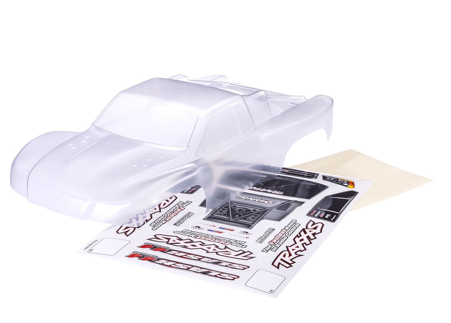 BODY SLASH 4X4 CLEAR/DECALS