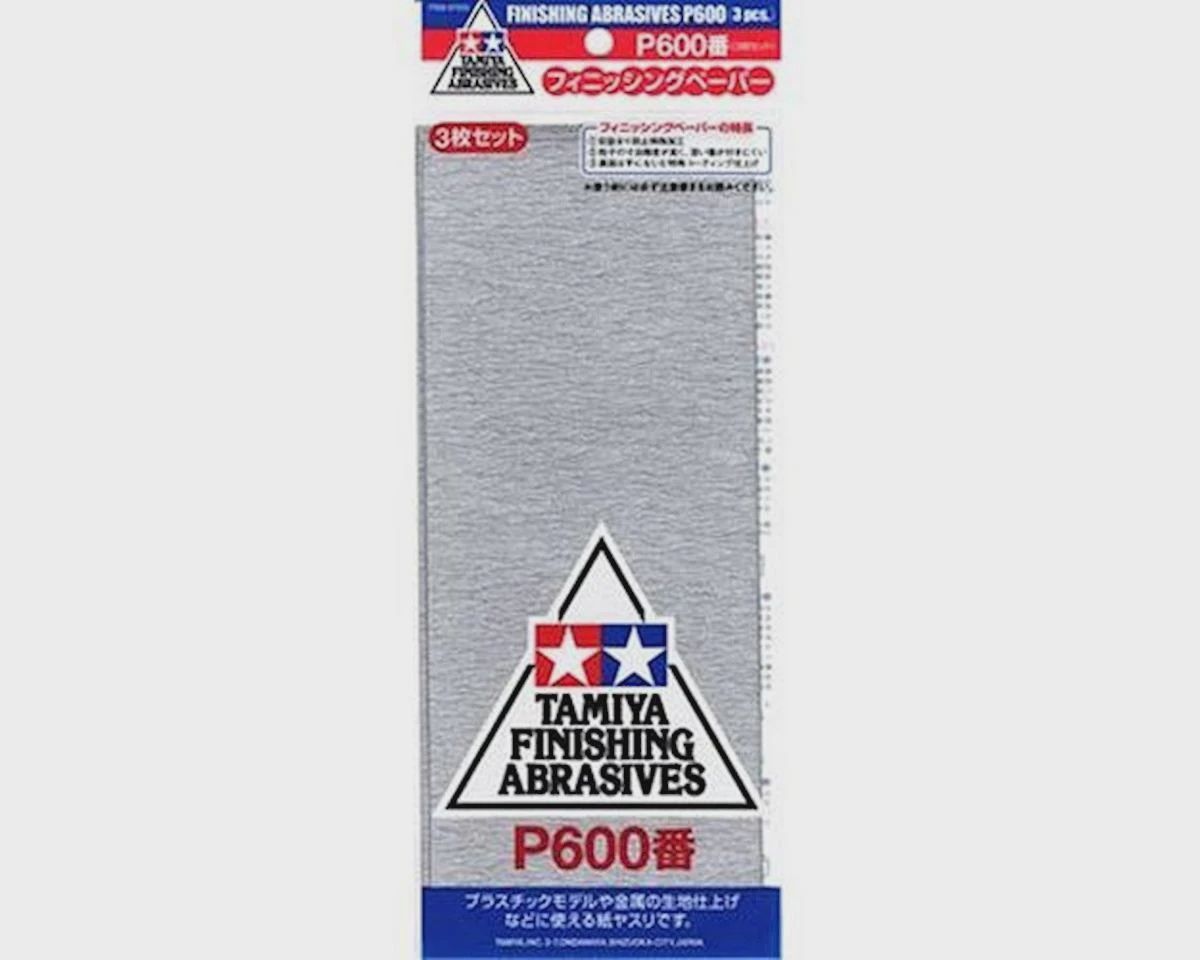 Tamiya Finishing Abrasives, P600 (3)