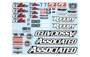 RC8B4.1/RC8B4.1e Decal Sheet