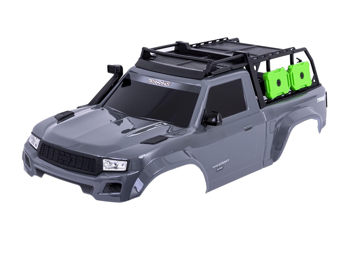 BODY TRX-4 SPORT GRAY CLIPLESS
