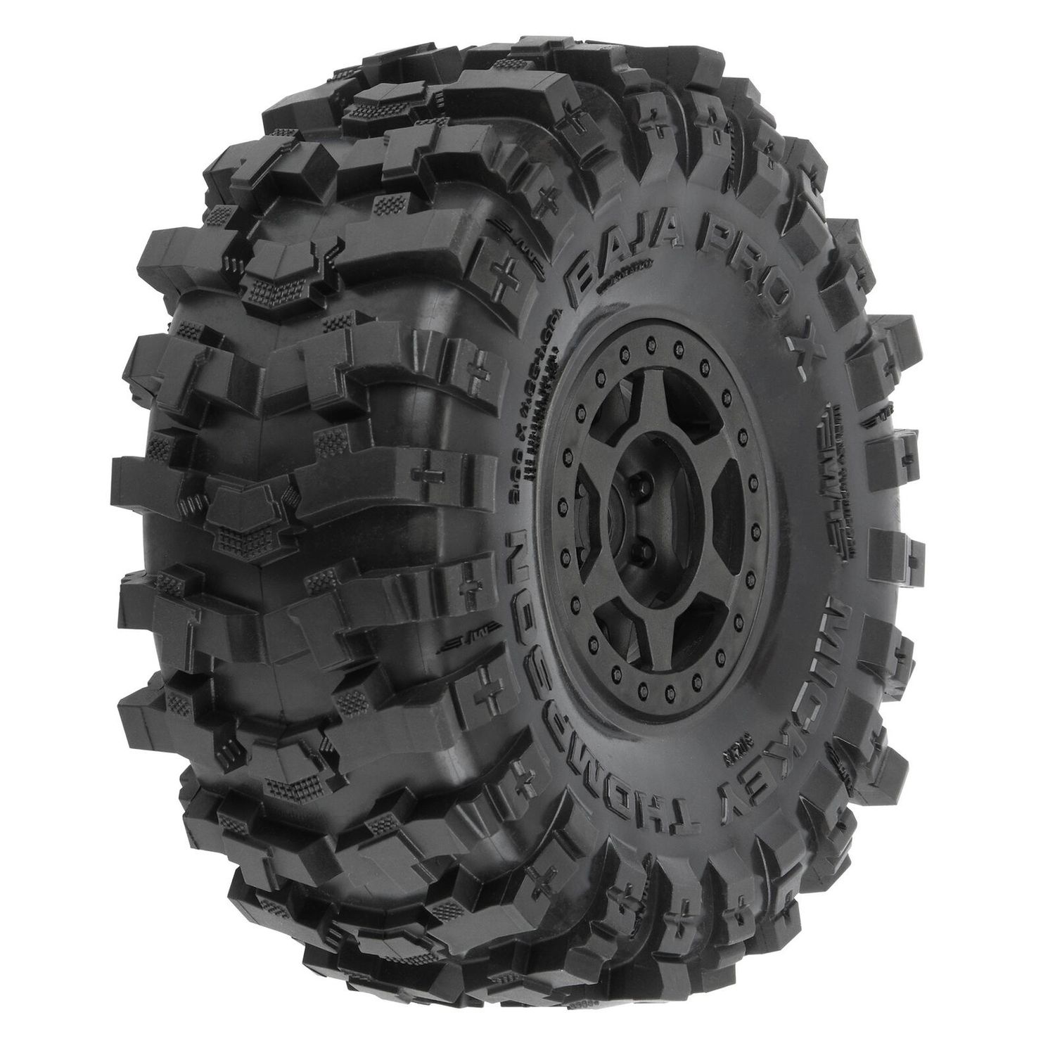 1/10 Baja ProX G8 F/R 1.9 MTD 12mm Blk Holcomb (2)
