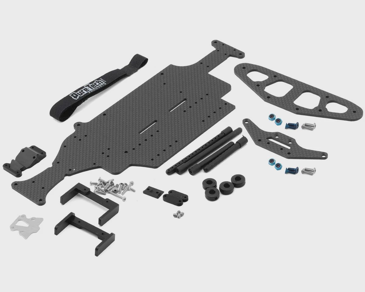 HackFab Losi Mini-T 2.0 &amp; Mini-B Late Model Oval V2.2 Chassis Conversion Kit