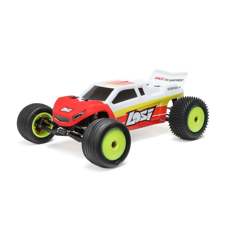 1/18 Mini-T 2.0 V2 2WD Stadium Truck Brushless RTR, Color: RED