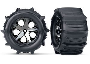 T&amp;W PADDLE TIRES/BLK