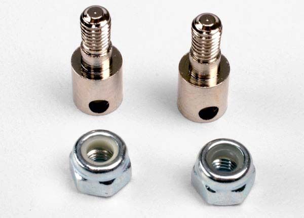 ROD GUIDES/3MM NYLON LOCKNUTS