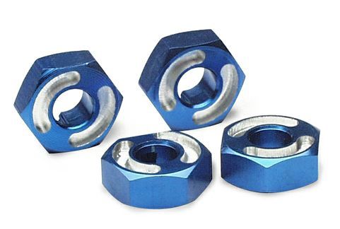 WHEEL HUB ALUMINUM BLUE