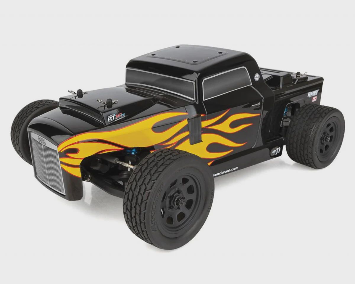 Team Associated Pro2 RT10SW 2WD RTR Electric Street Hot Rod Truck Combo (Black) w/2.4GHz Radio, Battery &amp; Charger