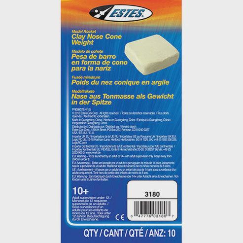 Clay Nose Cone Weight
