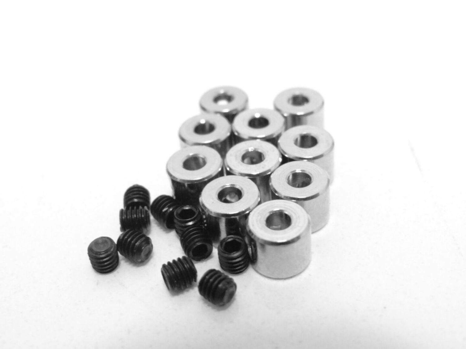 2mm ID Stop Collar with Set Screws (10)