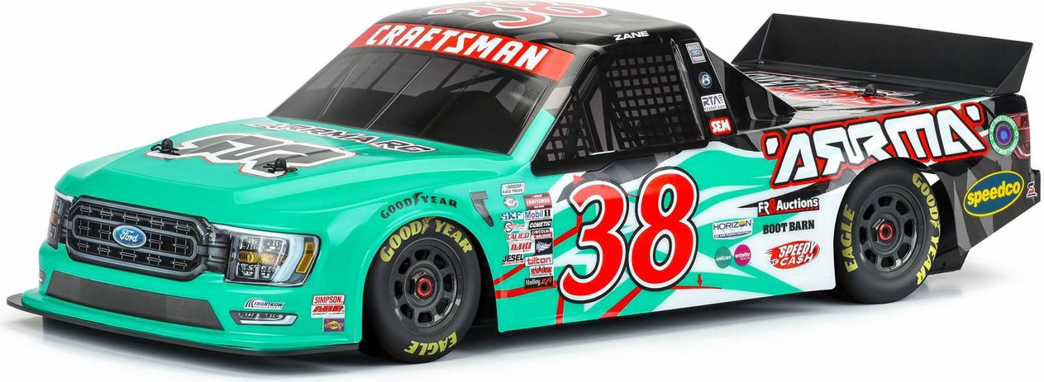 2023 LE No.38 F150 NASCAR Trk Bdy Teal: Infrctn 6S