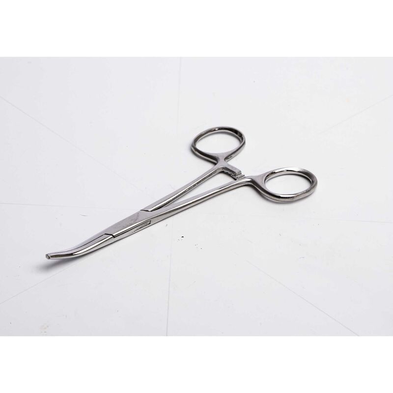 CURVED NOSE HEMOSTAT 5.5 IN