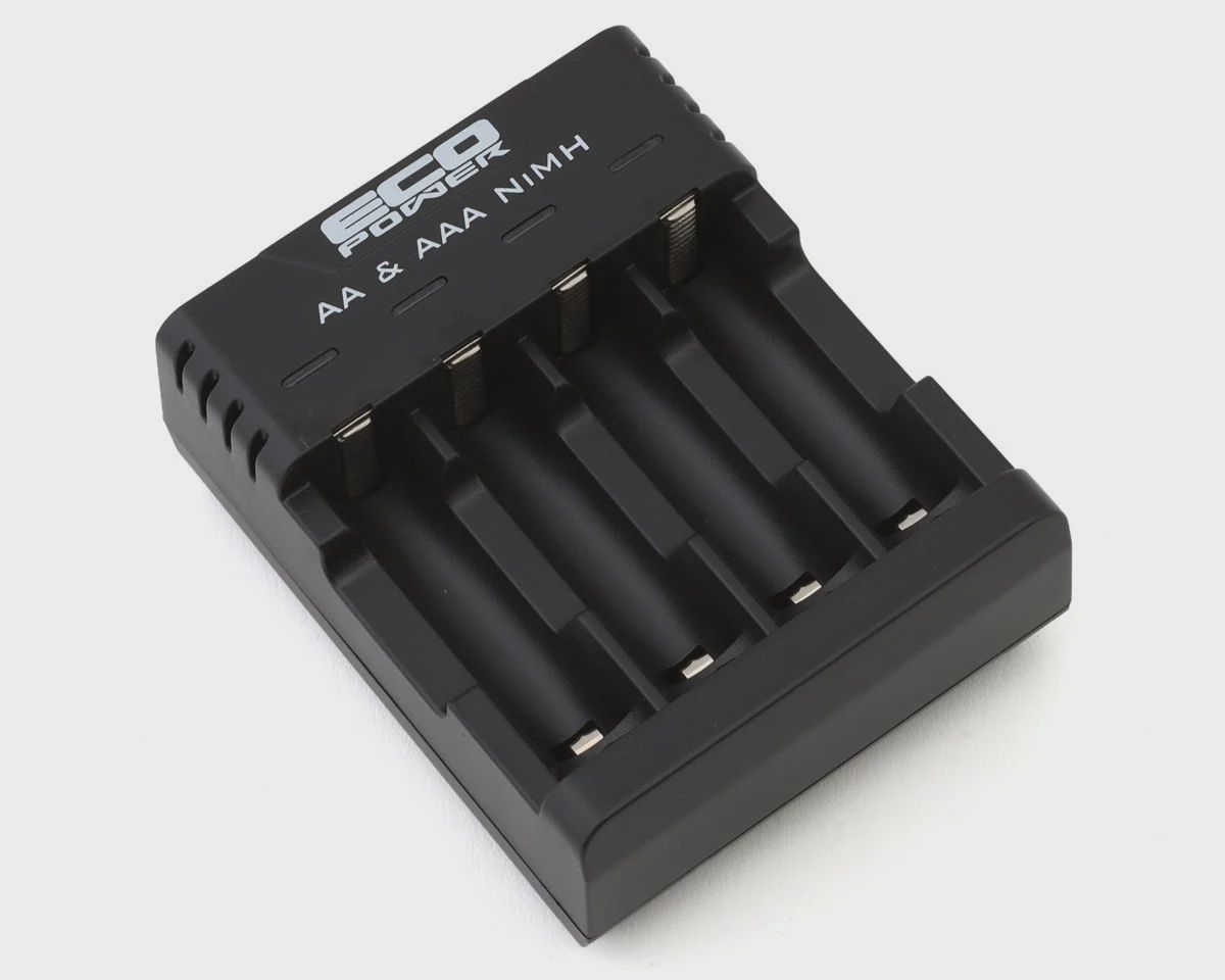 EcoPower NiMH &amp; NiCD USB Battery Charger (4 Slots) (AA/AAA)