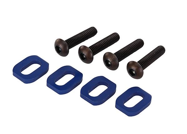 MOTOR MOUNT WASHER BLUE