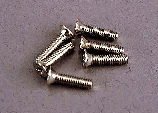 SCREWS COUNTERSUNK 2X8MM (6)