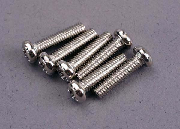 SCREWS ROUND-HEAD 3X12MM (6)