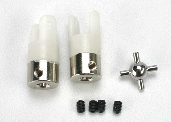 U-JOINTS (2)/3MM SET SCREW (4)