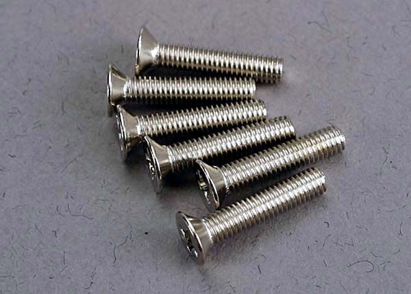 SCREWS COUNTERSUNK 3X15MM (6)