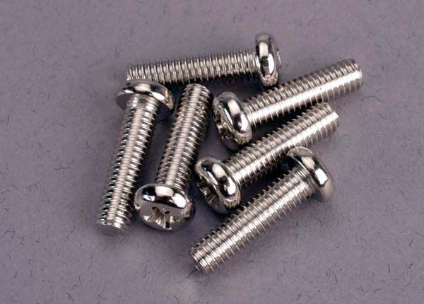 SCREWS ROUND-HEAD 4X15MM (6)